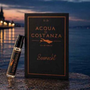 2ml Proben-Flakon des Bodenseedufts und Bodenseeparfums Seenacht für Ihn von Acqua di Costanza – die ideale Reisegrösse.